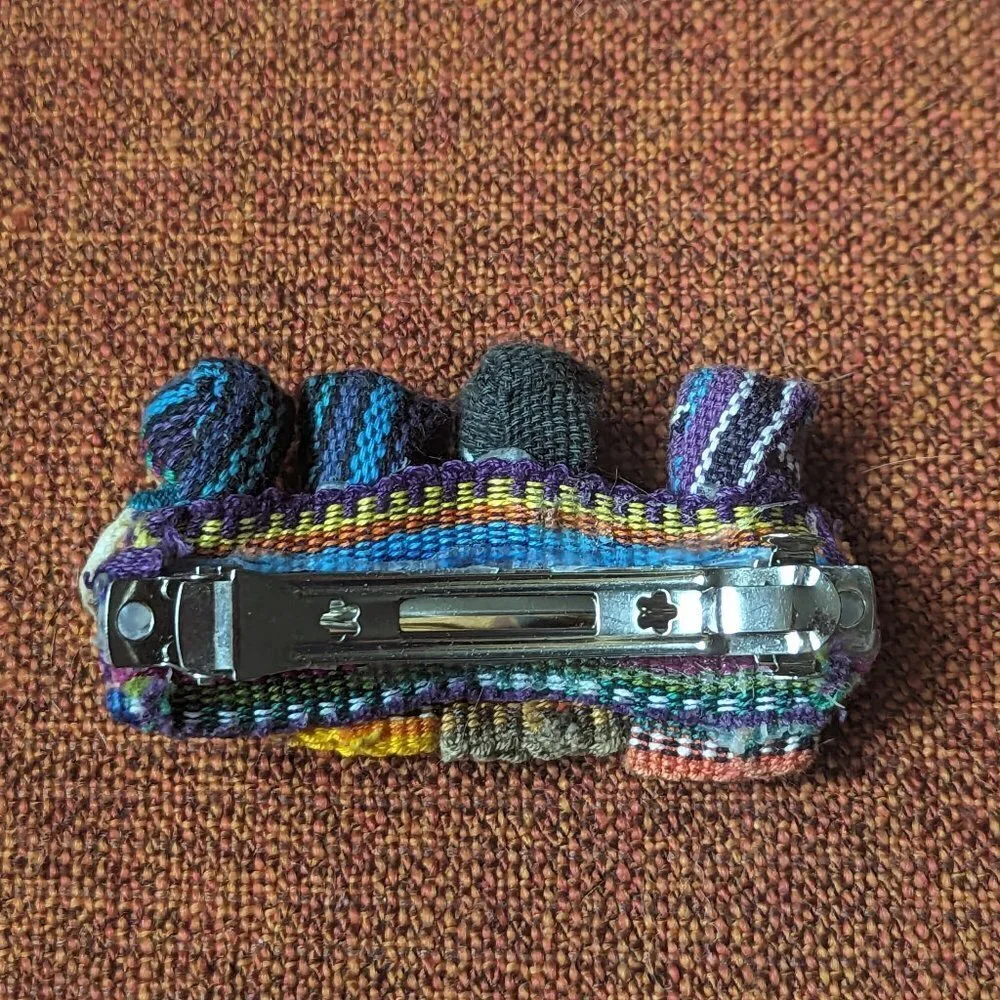 Worry Doll Hair Clip Barrett‎ Guatemalan Boho 4 Girls Indigenous